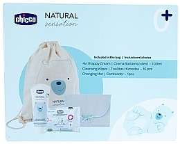 Fragrances, Perfumes, Cosmetics Set, 4 products - Chicco Natural Sensation Set