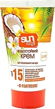 Fragrances, Perfumes, Cosmetics Waterproof Sun Cream SPF 15 - Sun Day