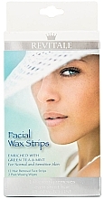 Face Depilation Wax Strips - Revitale Wax Strips Facial — photo N1