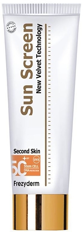 Velvet Body Lotion SPF50 - Frezyderm Sunscreen Second Skin Velvet Body Lotion SPF50+ — photo N1