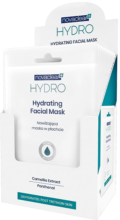 Moisturizing Face Mask - NovaClear Hydro Facial Mask — photo N4