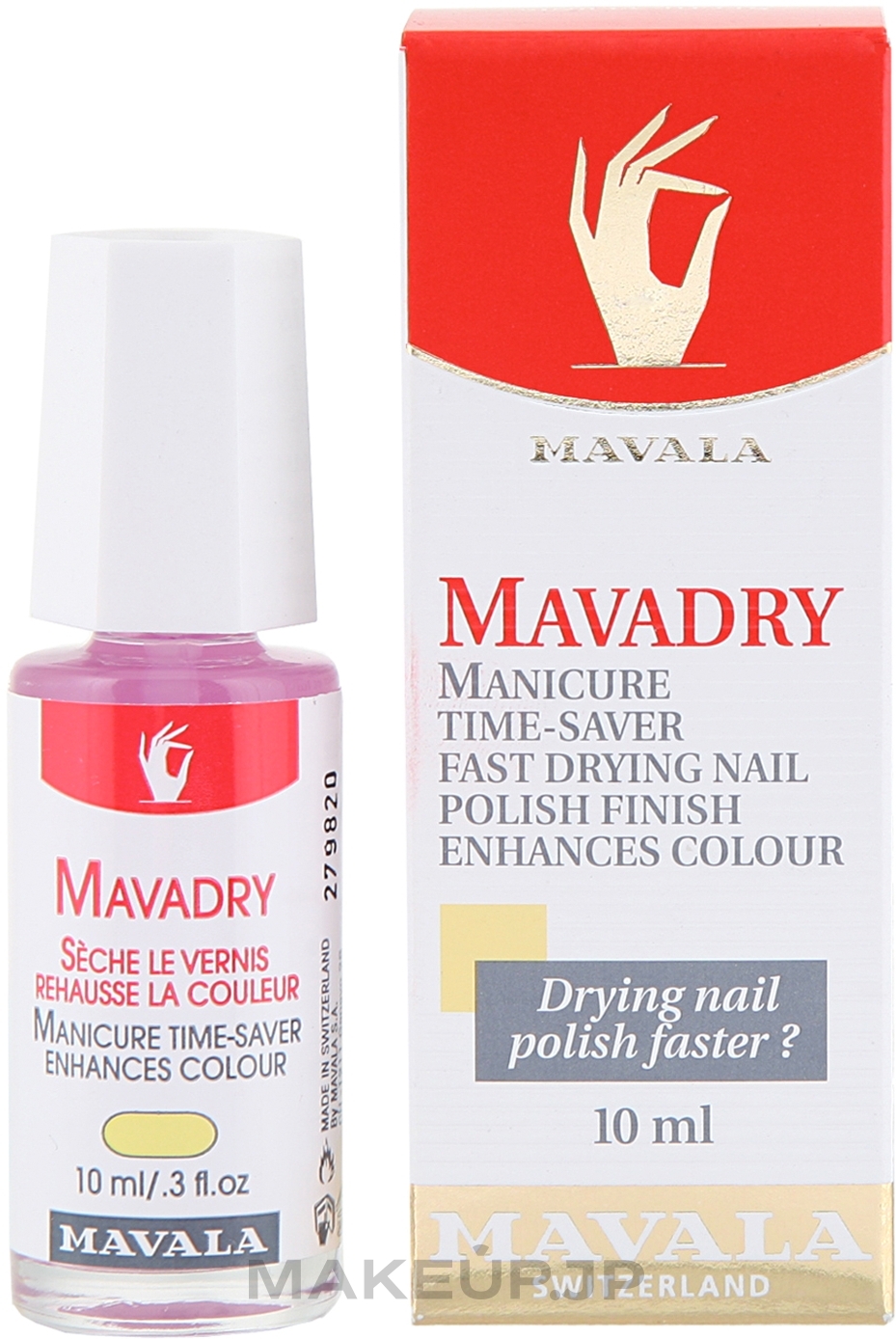 Fast Drying Nail Polish Finish - Mavala Mavadry — photo 10 ml