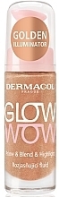 Highlighter - Dermacol Glow Wow Prime & Blend & Highlight — photo N4