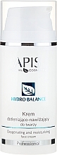 Fragrances, Perfumes, Cosmetics Moisturizing Face Cream - APIS Professional Hydro Balance Oxygenating And Moisturizing Face Cream