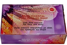 Olive Oil Soap ‘Oriental Musk’ - Primo Bagno Musk Oriental Pure Olive Oil Soap — photo N1