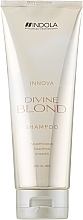 Fragrances, Perfumes, Cosmetics Blonde Hair Shampoo - Indola Divine Blond Shampoo