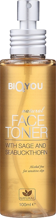 Sage & Sea Buckthorn Facial Toner - Bio2You Natural Face Toner — photo N1