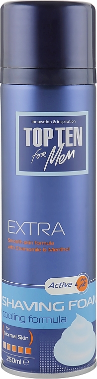 Shaving Foam - Top Ten For Men Active — photo N1