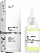 Fragrances, Perfumes, Cosmetics Retinol Face Serum - Alchemy Care Cosmetics Retinol 0,3%