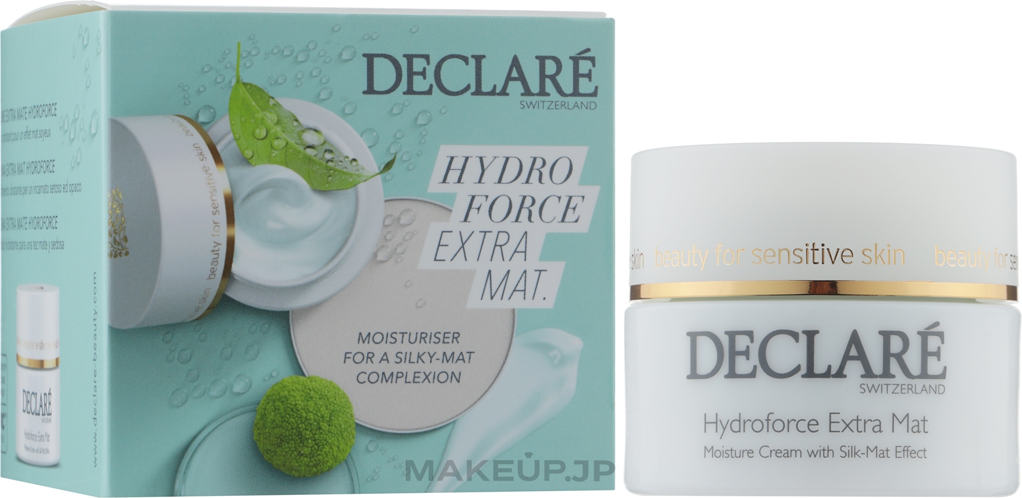 Extramatting Moisturizing Face Cream with Kaolin - Declare Hydroforce Extra Mat — photo 50 ml