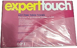 Lint-Free Disposable Towels - OPI. Expert Expert Touch Table Towels — photo N1