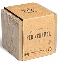 Natural Olive Soap, cube - Fer A Cheval Pure Olive Marseille Soap Cube — photo N3