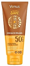 Fragrances, Perfumes, Cosmetics Sun Lotion for Body SPF 50 - Venus Golden Sun Lotion SPF 50