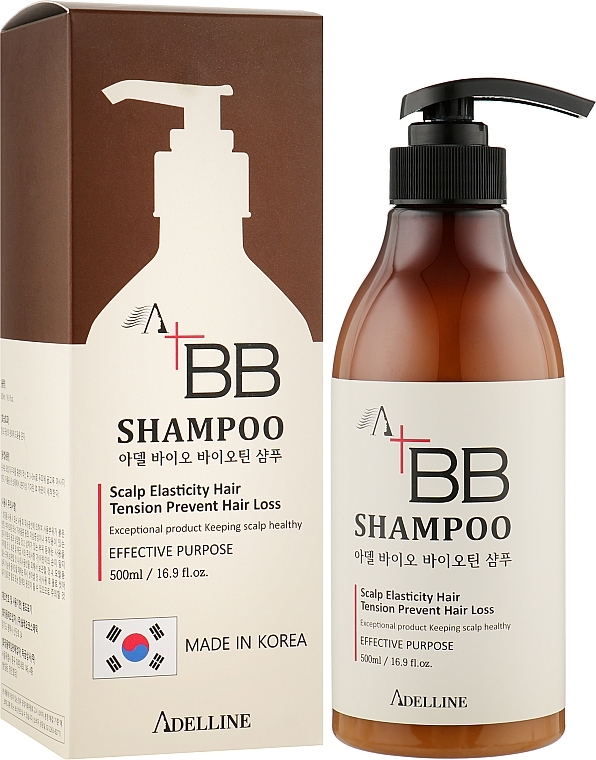 Anti Hair Loss Biobiotin Shampoo - Adelline Bio Biotin Shampoo — photo N4