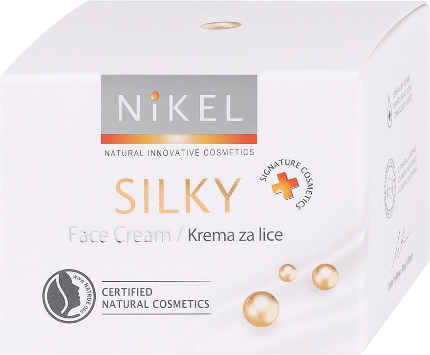 Face Cream - Nikel Silky Face Cream — photo N1