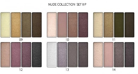 Revers Galant Nude Collection Set 2 P (12x6g) - Eyeshadow Set — photo N2