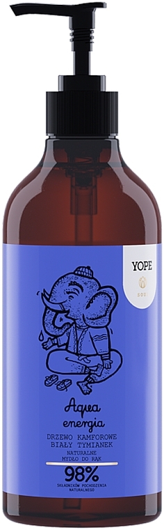 Liquid Hand Soap - Yope Soul Aqua Energy — photo N1