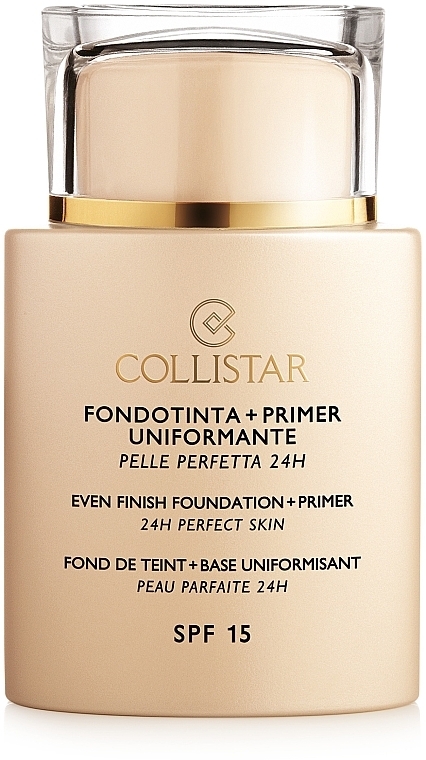 Makeup Primer - Collistar Foundation Primer Perfect Skin Smoothing 24H SPF15 — photo N1