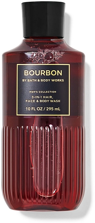 Bath & Body Works Bourbon 3-in-1 Hair, Face & Body Wash - Shower Gel — photo N1