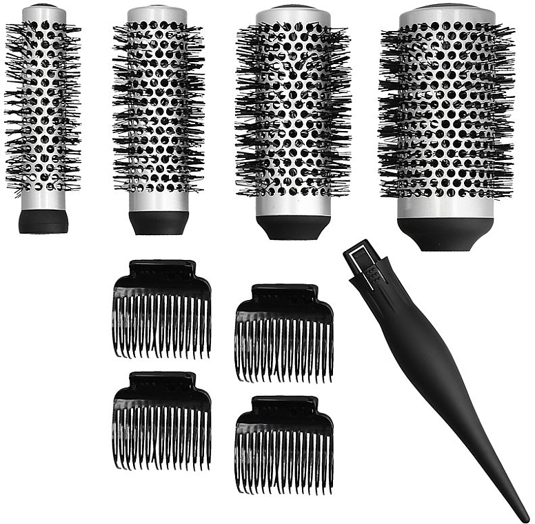 Set - Lussoni Waves To Go (brush/4ps + hairclip/4ps) — photo N1