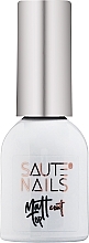 Top Coat - Saute Nails Top Coat No Wipe Matt — photo N1