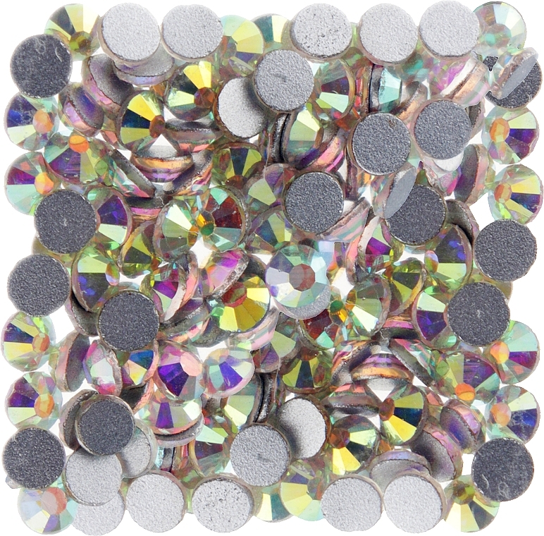 Delicate Nail Crystals "AB", size SS 10, 100 pcs - Kodi Professional — photo N1