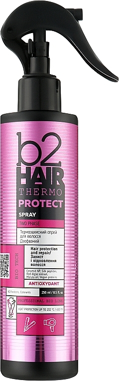 Hair Spray - b2Hair Thermo Protect Spray — photo N1