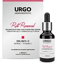 Fragrances, Perfumes, Cosmetics Repairing & Rejuvenating Face Serum - Urgo Dermoestetic Reti Renewal Reconstructing & Rejuvenating Serum 10% Reti-C
