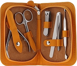 Fragrances, Perfumes, Cosmetics Manicure Set, "Multi", MS-10, 6-piece, orange - Staleks Manicure Set