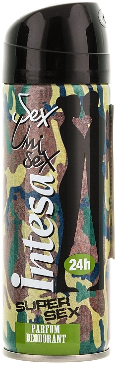 24H Perfumed Deodorant Spray "Supersex" - Intesa Unisex Parfum Deodorant Supersex 24 — photo N1