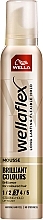 Fragrances, Perfumes, Cosmetics Strong Hold Styling Hair Mousse "Brilliant Color" - Wella Wellaflex