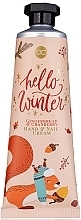 Fragrances, Perfumes, Cosmetics Gingerbread & Cranberry Hand Cream, beige - Accentra Hello Winter Hand & Nail Cream