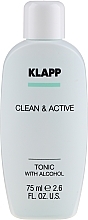 Face Tonic - Klapp Clean & Active Tonic with Alcohol — photo N3