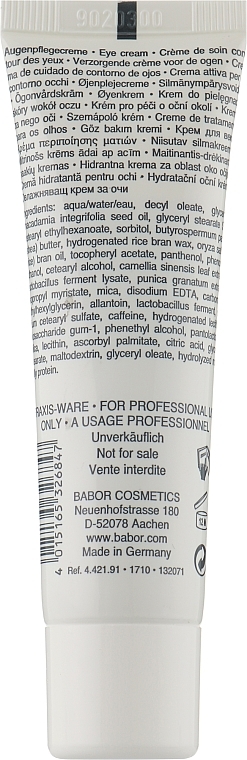 Moisturizing Eye Cream - Babor Skinovage Moisturizing Eye Cream — photo N5