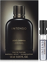 Fragrances, Perfumes, Cosmetics Dolce & Gabbana Intenso - Eau de Parfum (mini size)