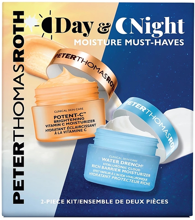 セット - Peter Thomas Roth Day & Night Moisture Must-Haves (f/cr/2x20ml) — photo N1