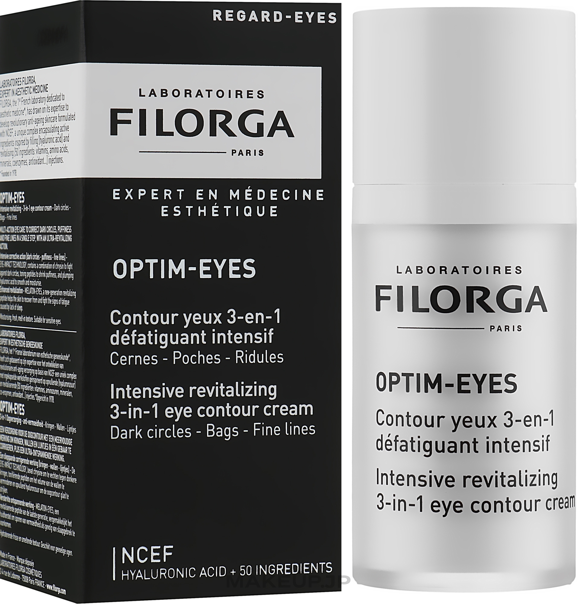 Dark Circle, Puffiness & Wrinkle Eye Treatment - Filorga Optim-Eyes — photo 15 ml