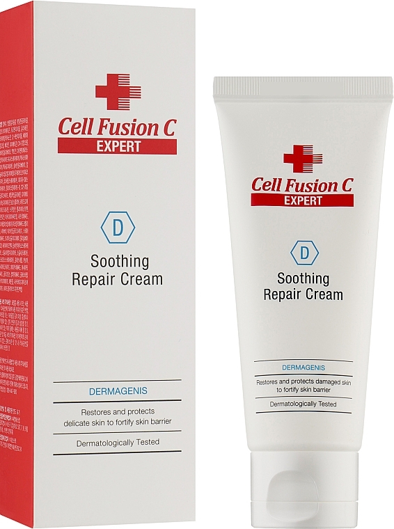 Soothing & Restorative Face Cream - Cell Fusion C Dermagenis Soothing Repair Cream — photo N2