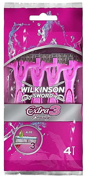 Disposable Shaving Razor Set - Wilkinson Sword Extra 3 Beauty — photo N4