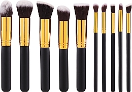 Fragrances, Perfumes, Cosmetics Makeup Brush Set, 10pcs - Fascination