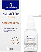 Throat Spray - Cantabria Labs Inmunoferon Flulenza Garganta Spray — photo N1