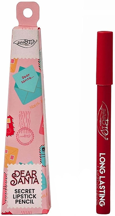 Lipstick Pencil - PuroBio Cosmetics Secret Lipstick Pencil — photo N1