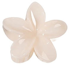 Fragrances, Perfumes, Cosmetics Flower Claw Clip, creamy - Ecarla