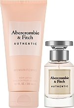 Abercrombie & Fitch Authentic Women - Set (edp/50ml + b/lot/200ml) — photo N2