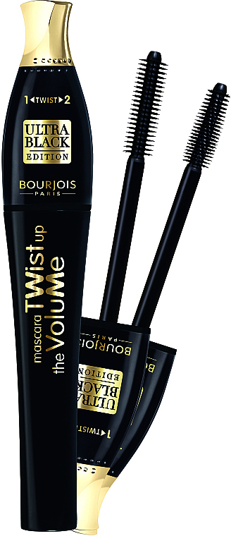 GIFT! Mascara - Bourjois Mascara Twist Up The Volume Ultra Black Edition — photo N4