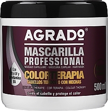 Fragrances, Perfumes, Cosmetics Colored Hair Mask - Agrado Colour Therapy Hair Mask
