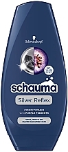 Conditioner for Grey Hair - Schauma Silver Reflex Anti-Yellow Conditioner With Purple Pigments — photo N1