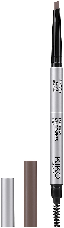 3-In-1 Brow Multitasker - Kiko Milano Eyebrow Multitasker 3-In-1 — photo N1