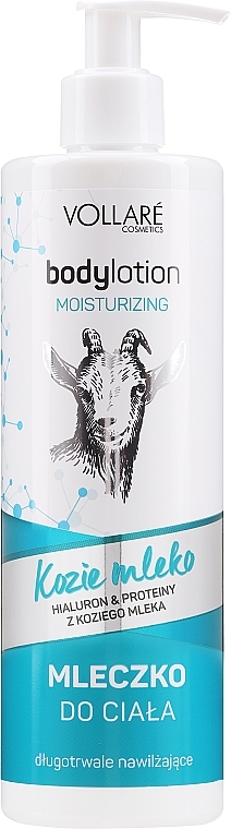 Body Lotion - Vollare Goat's Milk Moisturizing Body Lotion — photo N1