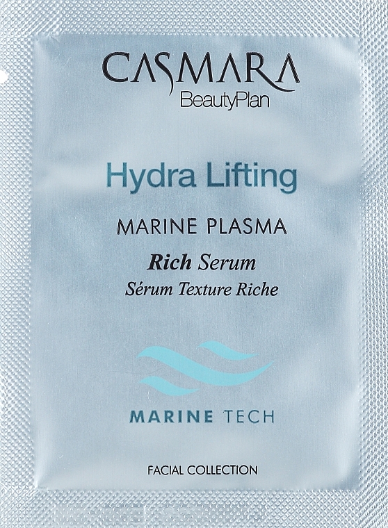 GIFT! Firming 24-Hour Plus Serum 'Ocean Miracle' - Casmara Hydra Lifting Marine Plasma Rich Serum — photo N1